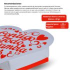 Caja de San Valentín con recomendaciones para empaques personalizados y sostenibles.