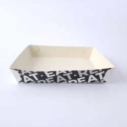 K010-2-BANDEJA DE CARTÓN GRANDE/25x17x3 cm/ PAQ x25 UND