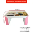 caja tipo mesa especificaciones kreat up
