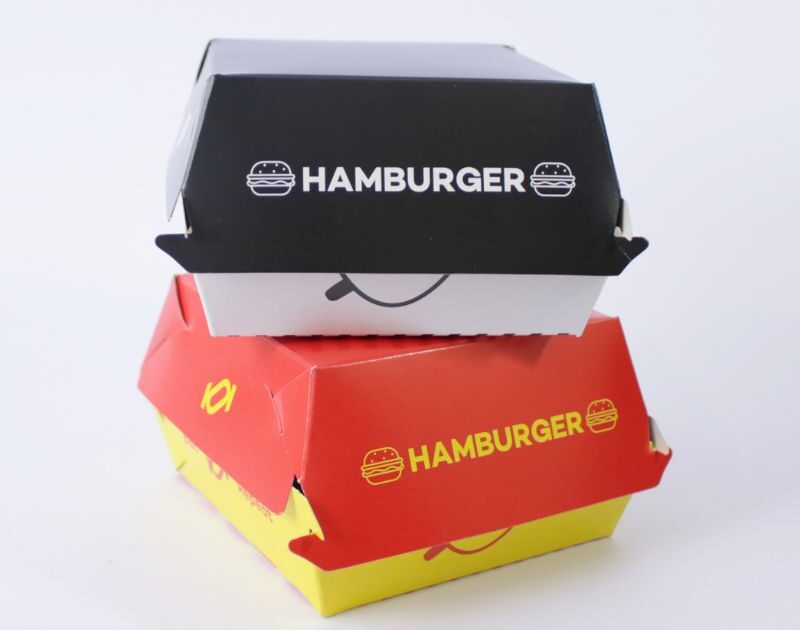 Cajas para Hamburguesa empaques kreatup